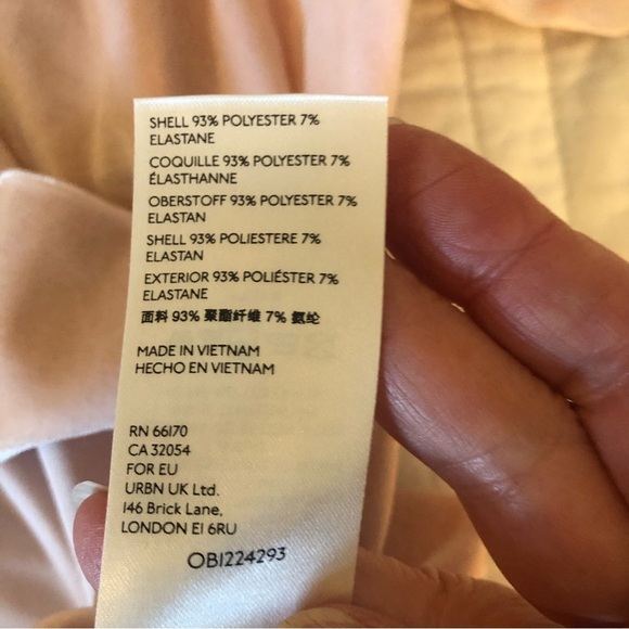 Anthropologie Rose Velvet Mock Neck Shirt. Size small. - Picture 6 of 11